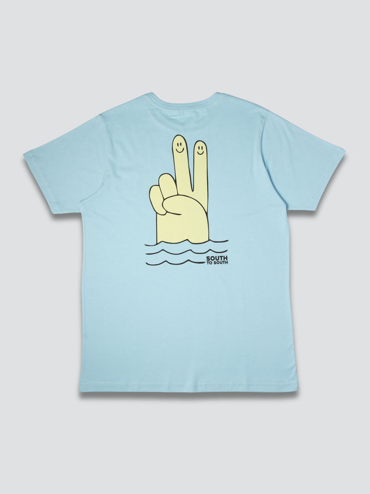 Camiseta "Peace & Waves"