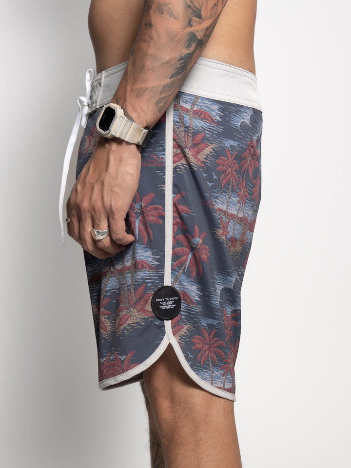 Boardshorts "South Pacific" Old School