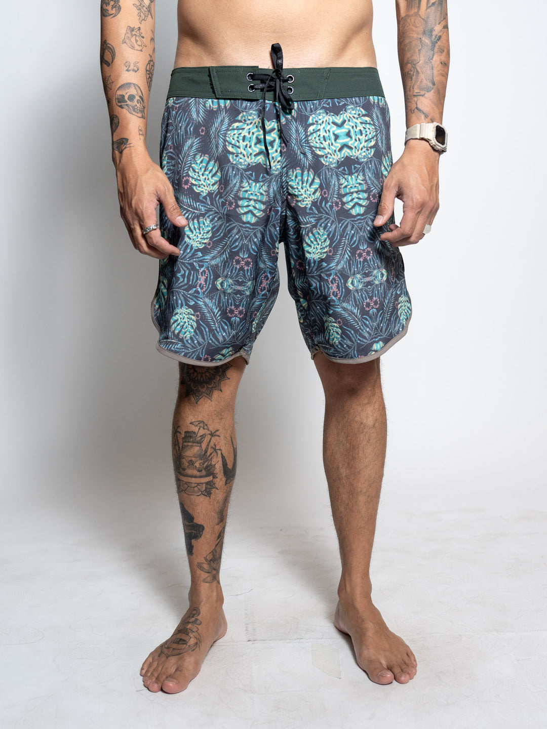 Boardshorts "Borneo" Old School